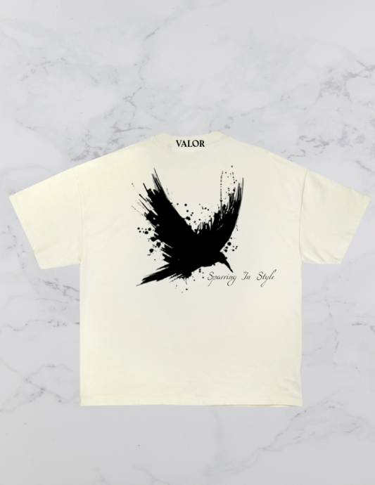 Creme Raven Sparring Tee