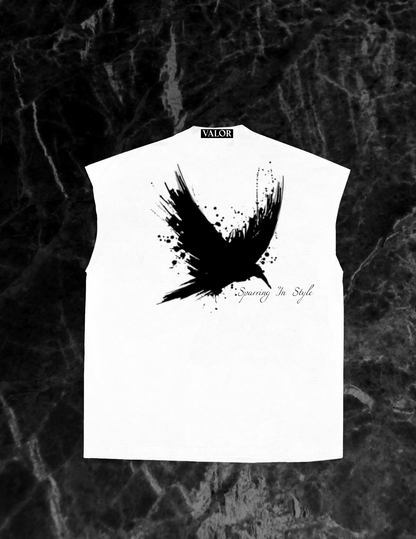 Raven Sparring Cut-Off Tee